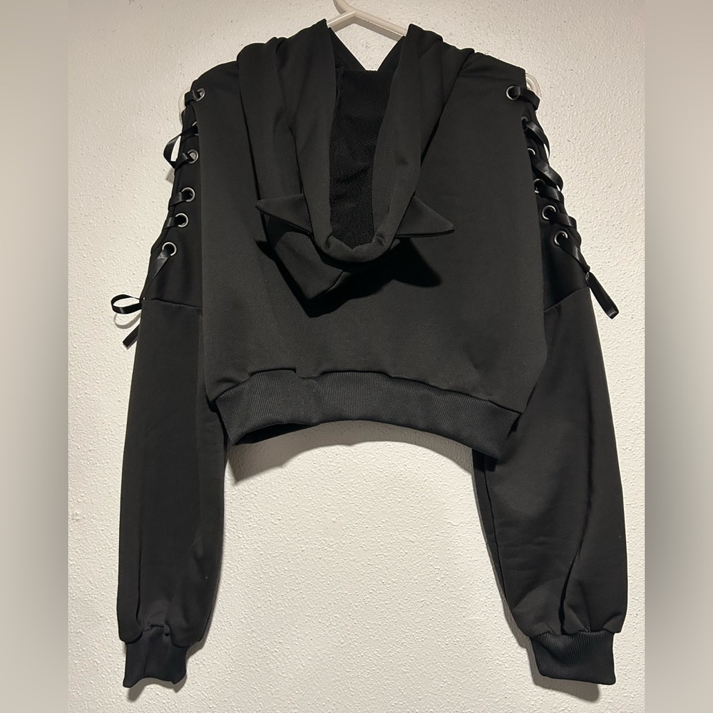 Cropped sweatshirt